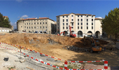 Construction du parking Olivier de Serres  AUBENAS (07)